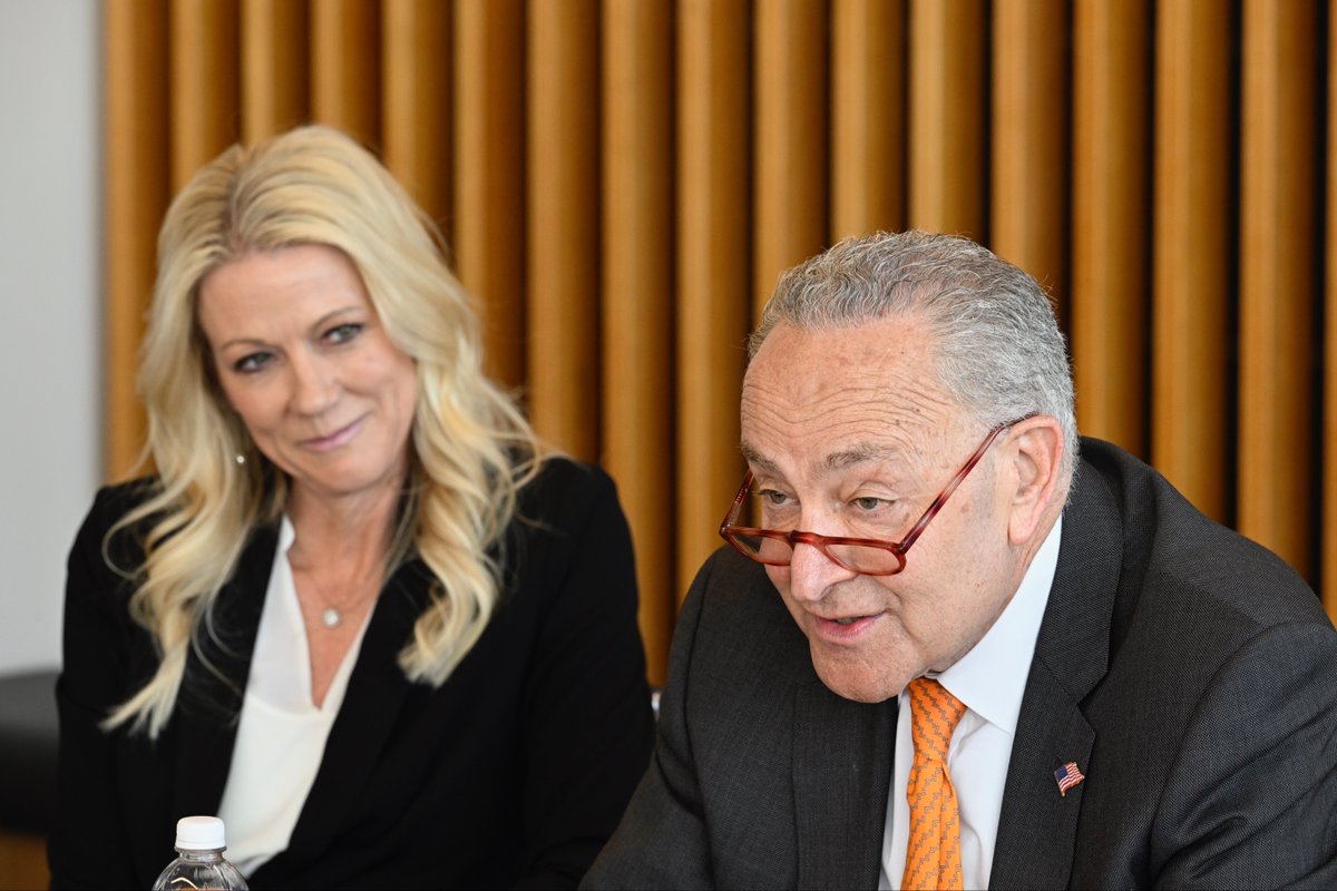 MicronTech's tweet photo. Alongside @SenSchumer &amp; @DrPanch, today we announced the Northeast University Semiconductor Network, a partnership with 21 leading universities to expand &amp; prepare the next generation of the U.S. semiconductor workforce. https://t.co/d1spczFAGI