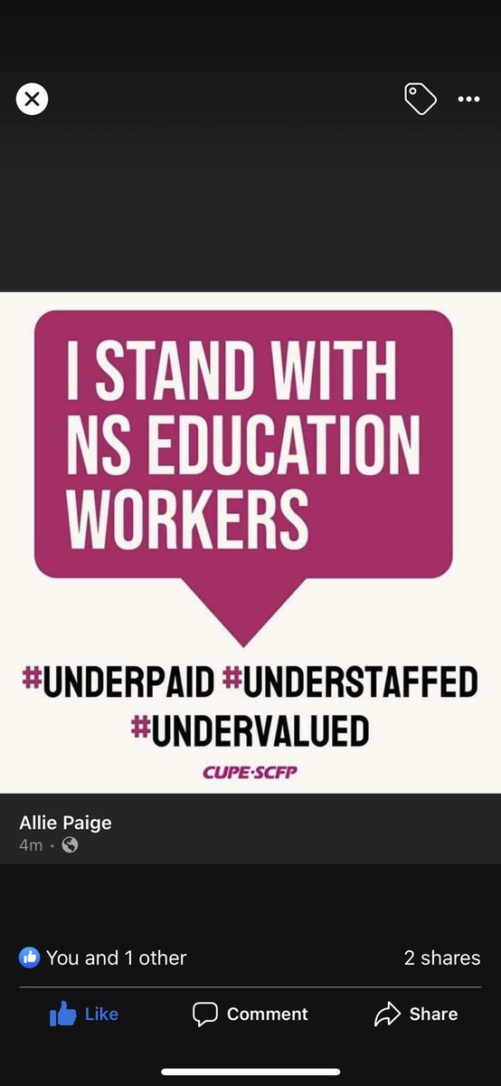 Without them, schools don’t work. #underpaid #undervalued #understaffed 
#HalifaxNS #NovaScotia #support