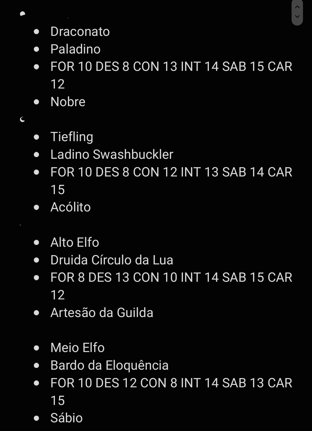 O Roma #ARupturaRPG #AssimilacaoRPG on X: Fiz as fichas da party que foi  assistir o filme de D&D Quero ver quem consegue adivinhar de quem é a ficha  de cada um aí