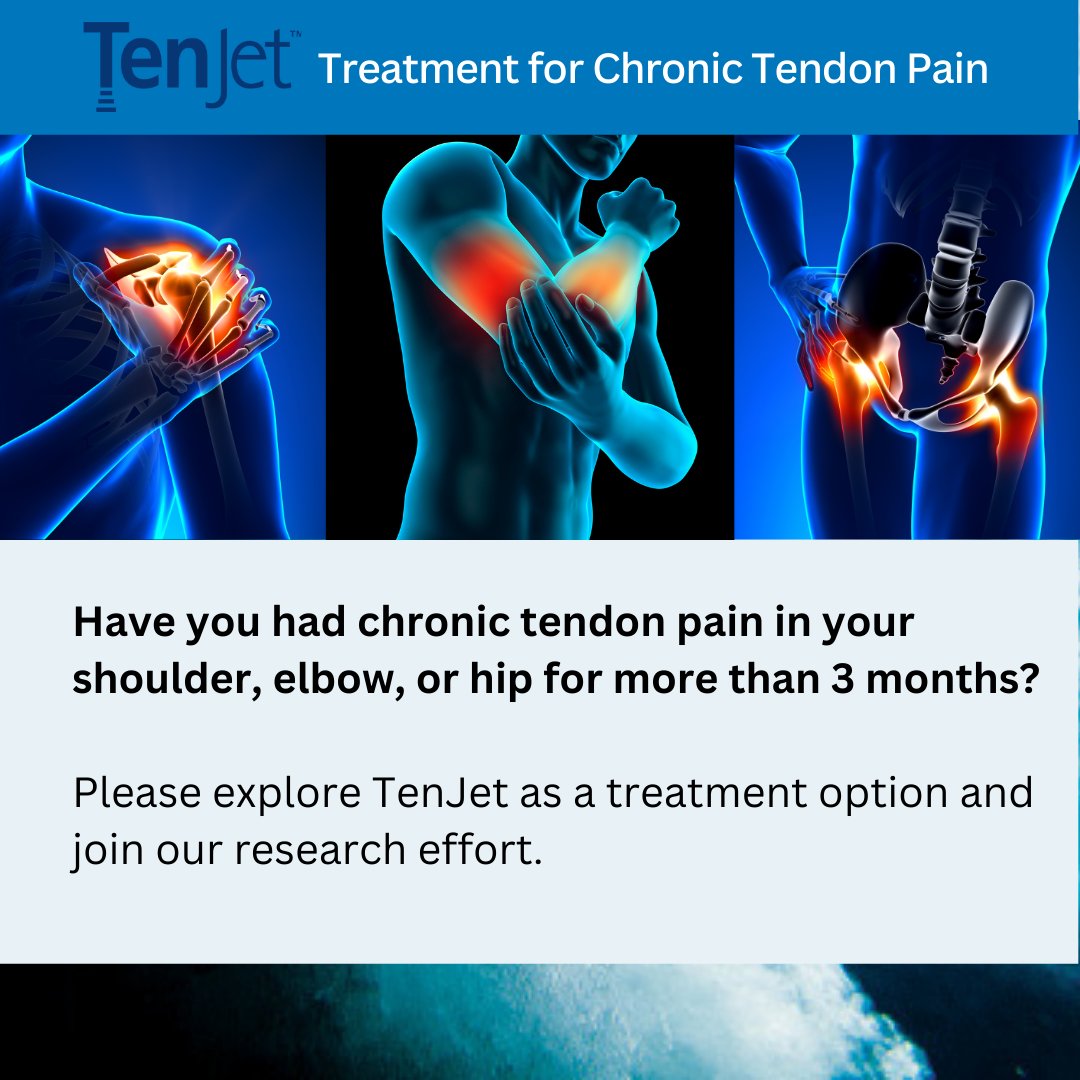 OchsnerHealth's tweet photo. Dr. Sean Bradley is one of three sports med doctors participating in the TenJet Patient Registry research project! Give us a call at 225-761-5200 to learn more about the benefits #TenJet offers.
Learn More about Dr. Bradley ⤵️
▪️ https://t.co/DanitE7HPO
@HydroCision #batonrouge https://t.co/Sra9uDChRy