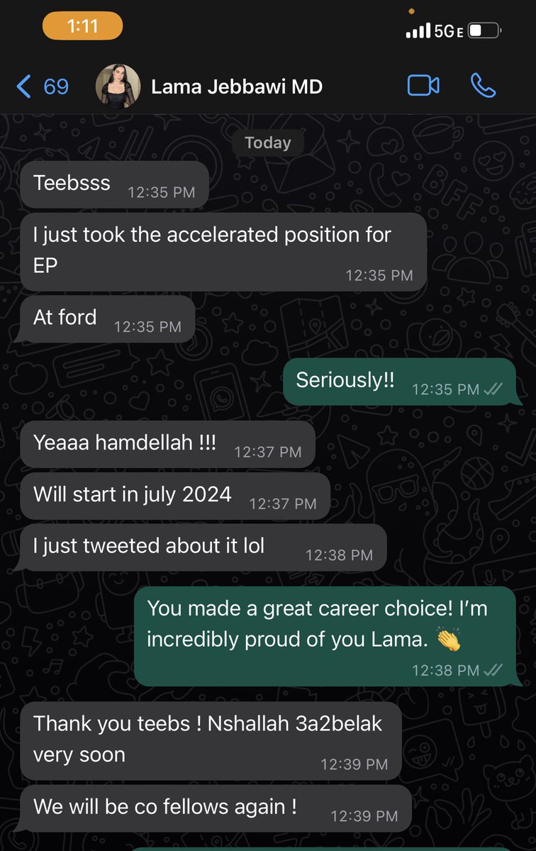 📌 Cardiac EP won another brilliant #Physian today. I cannot hide my excitement for my friend <a href="/lamajebbawi/">Lama Al Jebbawi, MD</a> who just accepted a position at Henry Ford as an EP Fellow on the accelerated (2+2) pathway 👏👏.

Lama is incredibly smart &amp; fun to work with! Great career choice ❤️