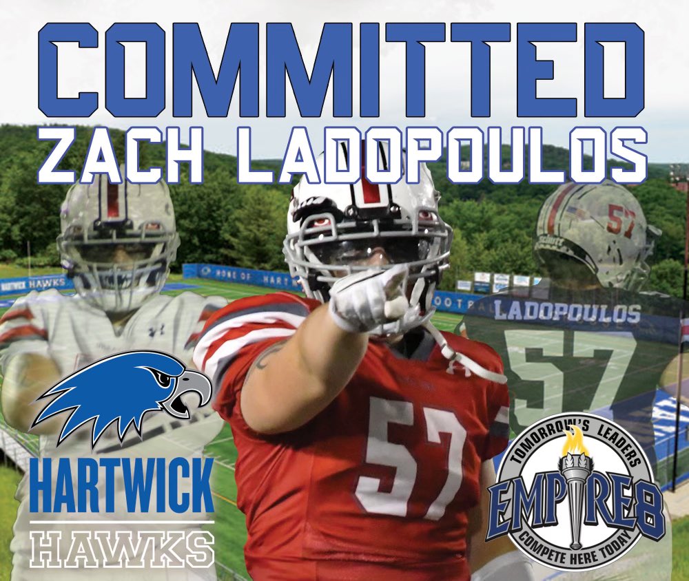 I’d just like to thank all the coaches that showed interest in me and I’m truly grateful for it, with that I will be attending hartwick to countinue my academic and athletic career #rollhawks