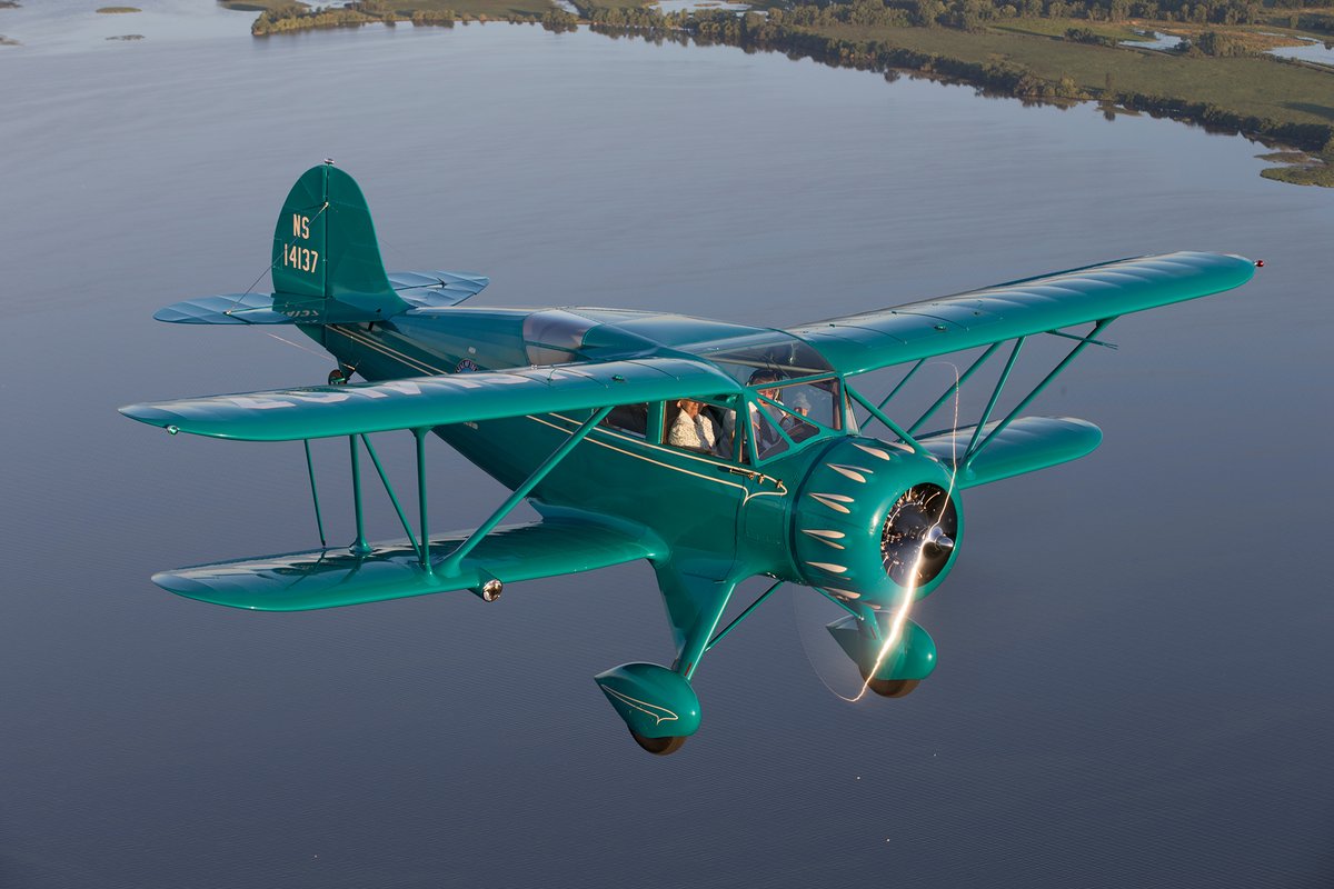 What do you think about the Cabin Waco?
They were produced from 1931 to 1942, starting with the QDC model and ending with the VKS-7F.  This specific one (in terrific teal) is a 1934 Waco YKC.

📸 Mike Steineke at #AirVenture #Oshkosh 2013.
#aircraft #vintage #avgeek #flying