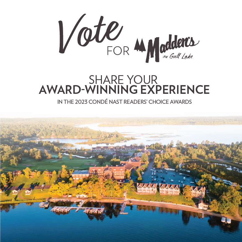 maddensresort's tweet photo. It's that time of year again where we humbly ask for your support in the Condé Nast Traveler Readers' Choice Awards Survey.

Search "Madden's" in the Resorts category. Click here to vote: https://t.co/Q1dfMwCED8

Thank you for your support! https://t.co/n2qyZFNoTw