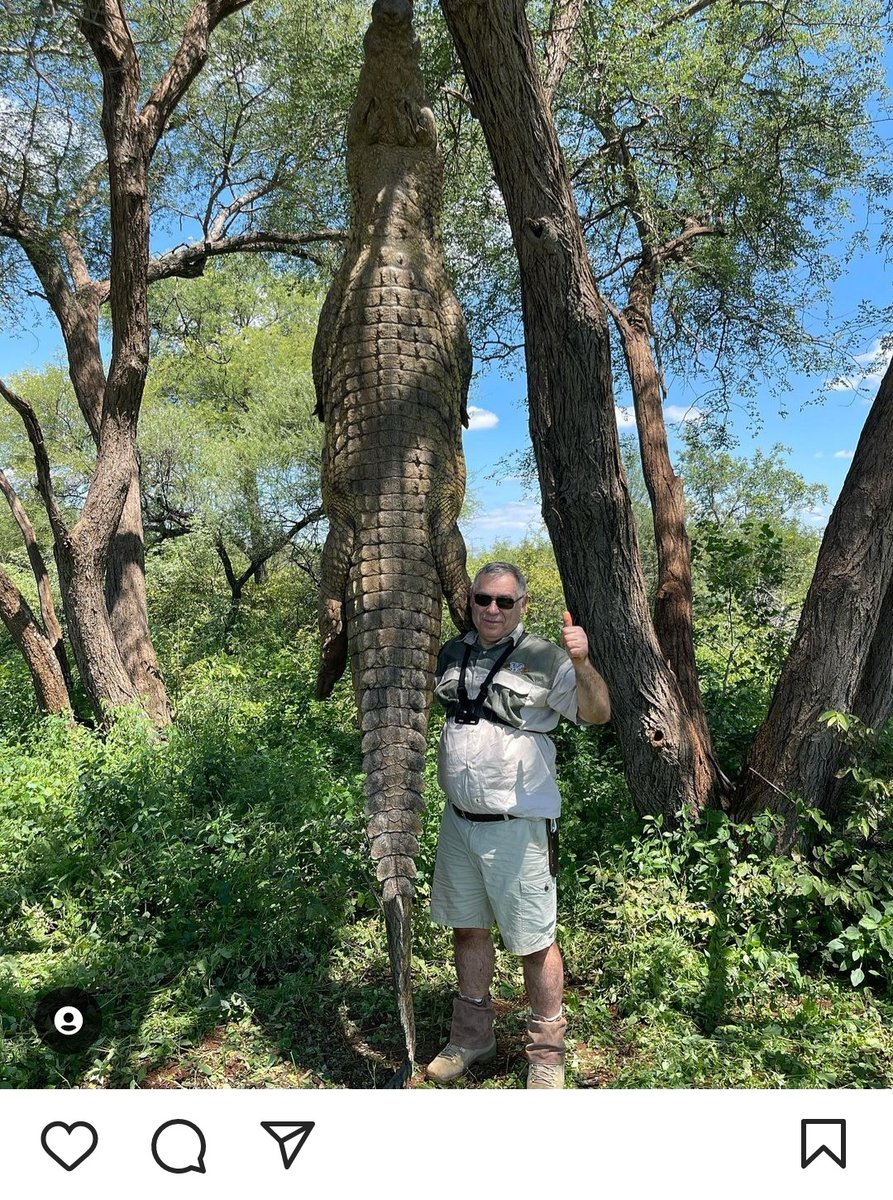 TCheminant's tweet image. Et t&apos;es fier de toi ?

-Ça serait bien qu&apos;un jour @instagram interdise les photos 
de safaris chasse 😡-

#stoptrophyhunting