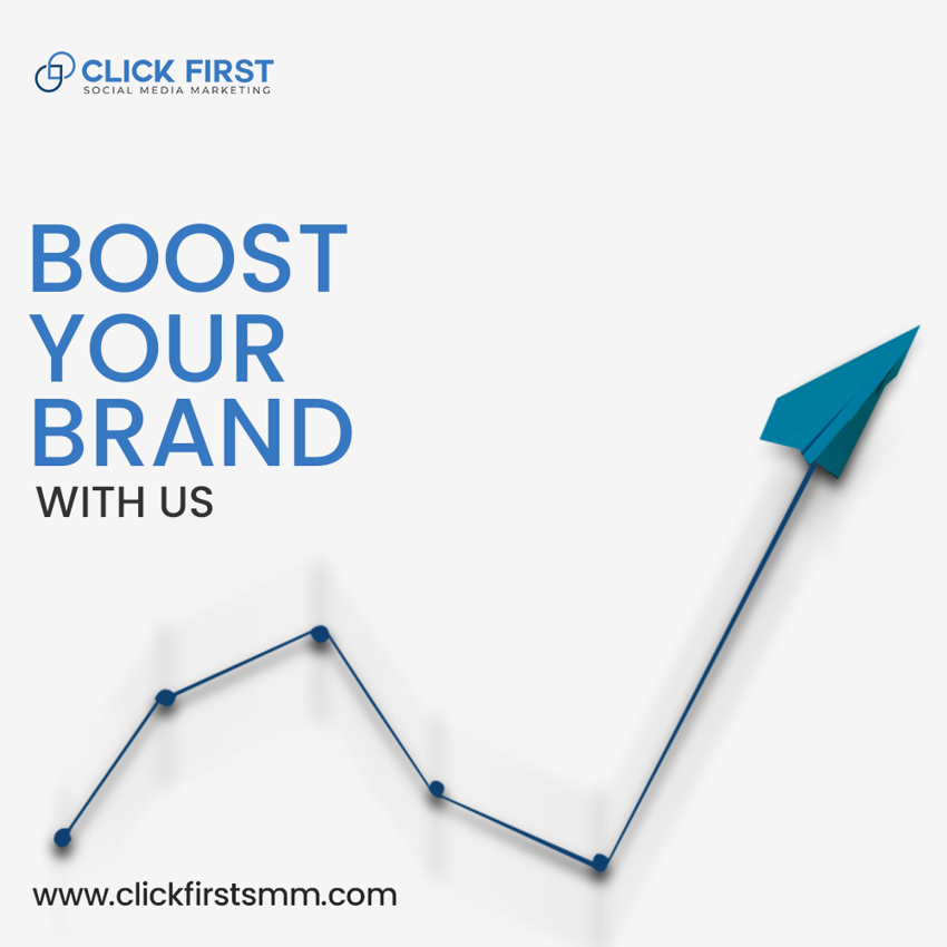 Transform your brand's social media presence with Click First SMM.

Our expert team will work tirelessly to elevate your brand and create a powerful online presence that resonates with your target audience. 

Visit our site now to learn more: clickfirstsmm.com