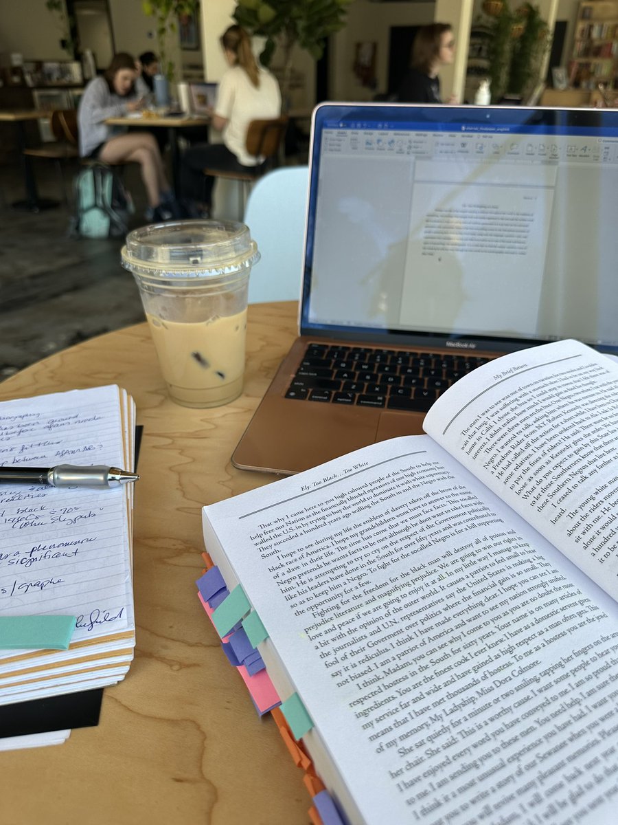 kristysherrod's tweet image. Some school work for @SewaneeLetters and some much needed Turntable Coffee. #MFA #PerpetualStudent