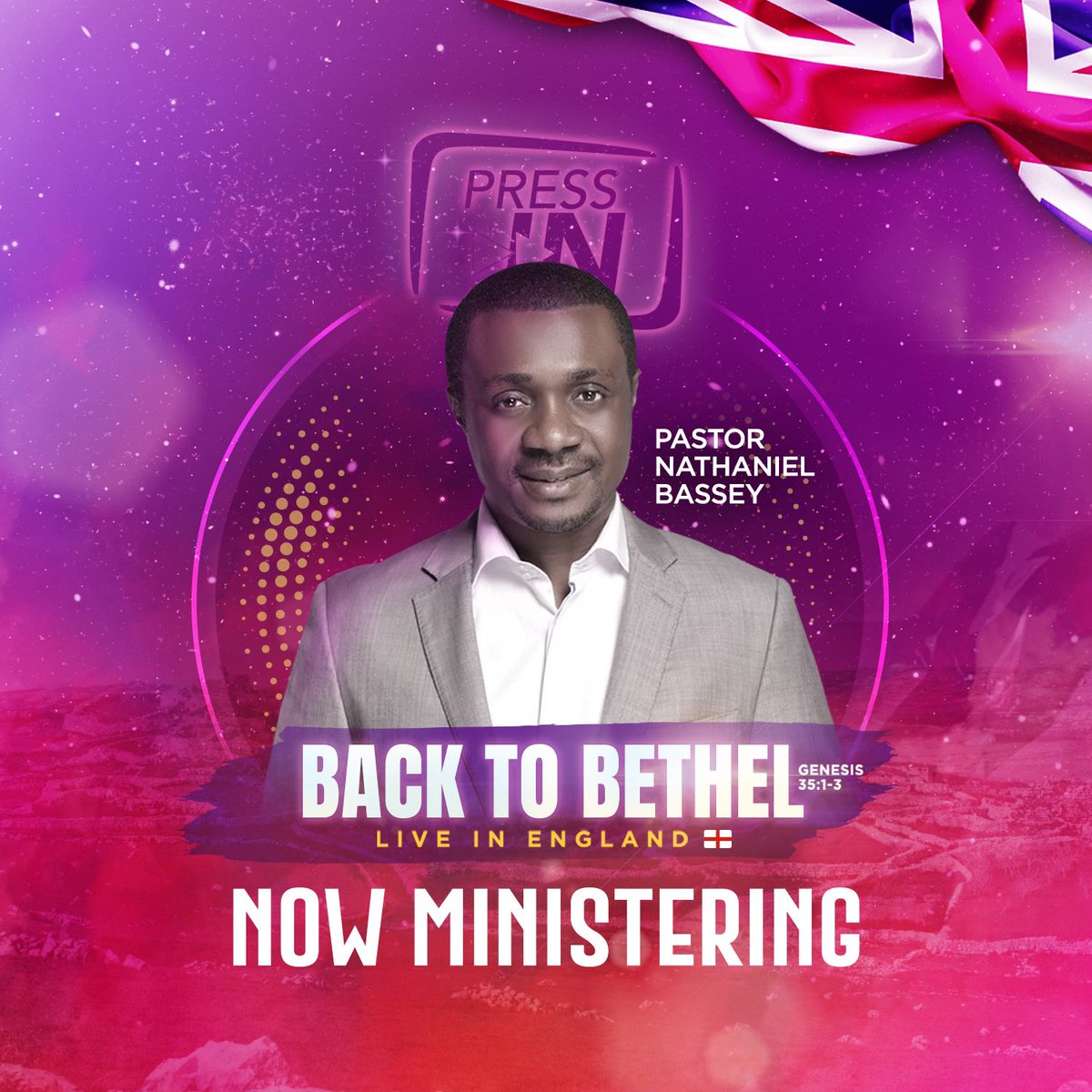 pressinnow's tweet image. Ministering at Bethel with his trumpet and songs @nathanielblow 

#BackToBethel #PressinNow #PressIn