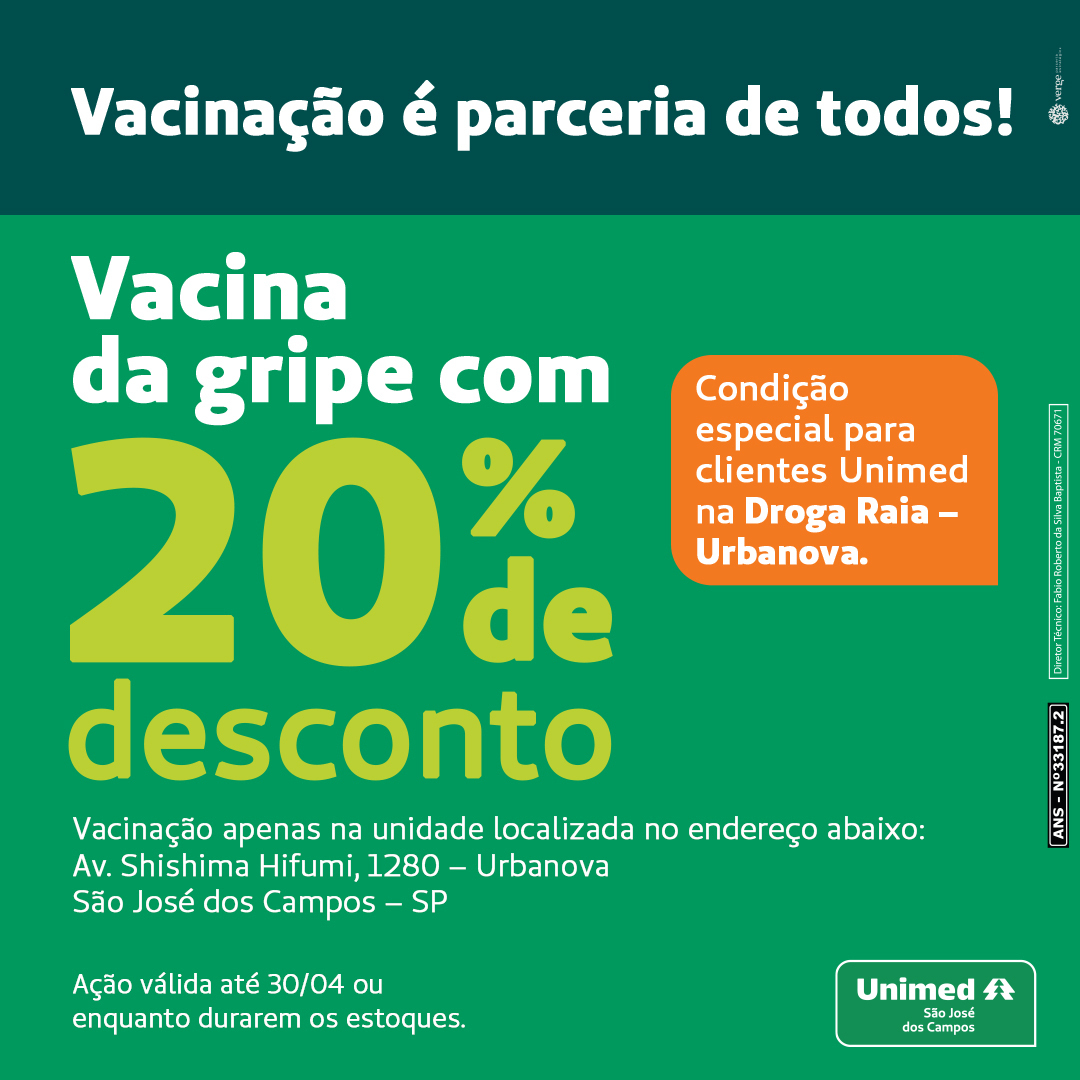 UnimedSJC's tweet photo. Proteção contra a gripe 💚

#unimedsjc #unimedsjc52anos #vacinacao #gripe https://t.co/1RawOQObbe
