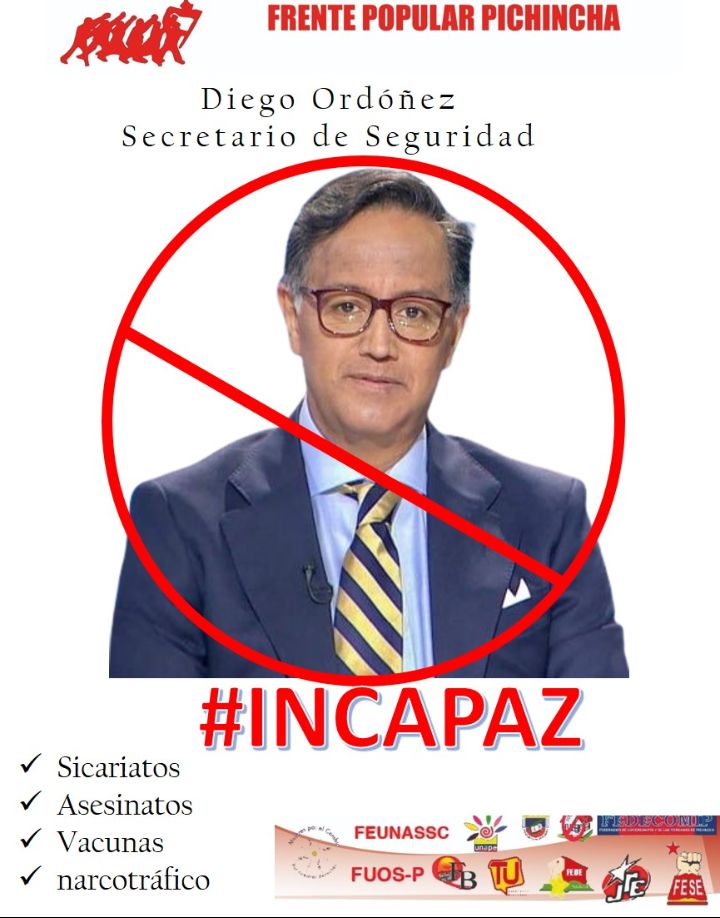 fernand24440269's tweet image. #INCAPAZ Diego Ordóñez debe renunciar