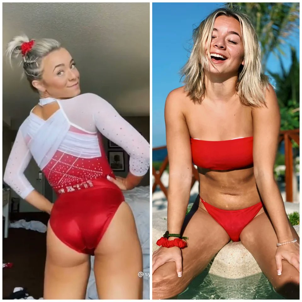 Sexy Pics On Twitter Blonde University Gymnast