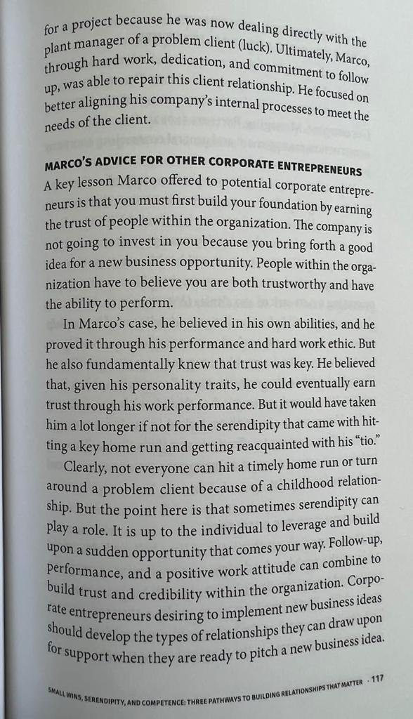 Deeply honored to have our Prodensa story on Corporate Entrepreneurship as a part of <a href="/AlexDenoble/">Alex DeNoble</a> new Book! Supporting intrapreneurs so they can find ways to grow within our organization is part of what I like the most of what we do here at <a href="/Prodensa/">PRODENSA</a>