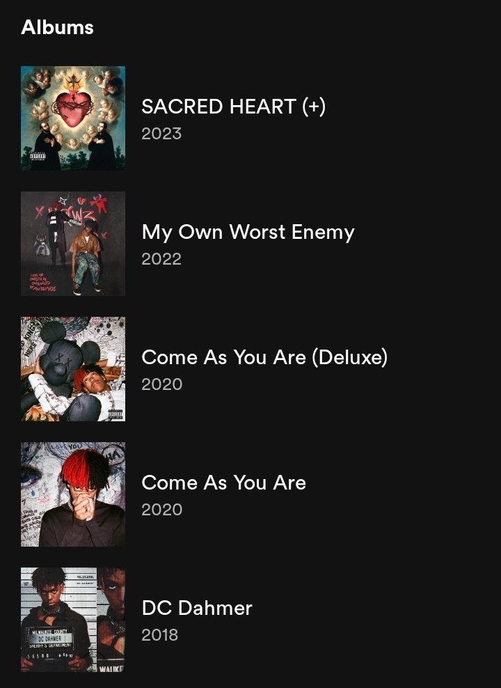 fcxavierh's tweet photo. Out of every DC album which one is your favorite? 👀 #question #poll #dctd #dcthedon #music #album https://t.co/JjtooXrvPt