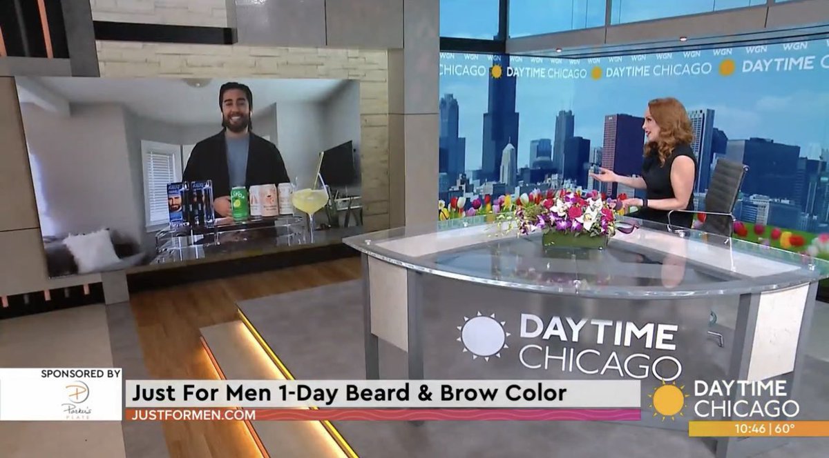 made my midwest daytime TV debut this morning on @DaytimeChicago 📺