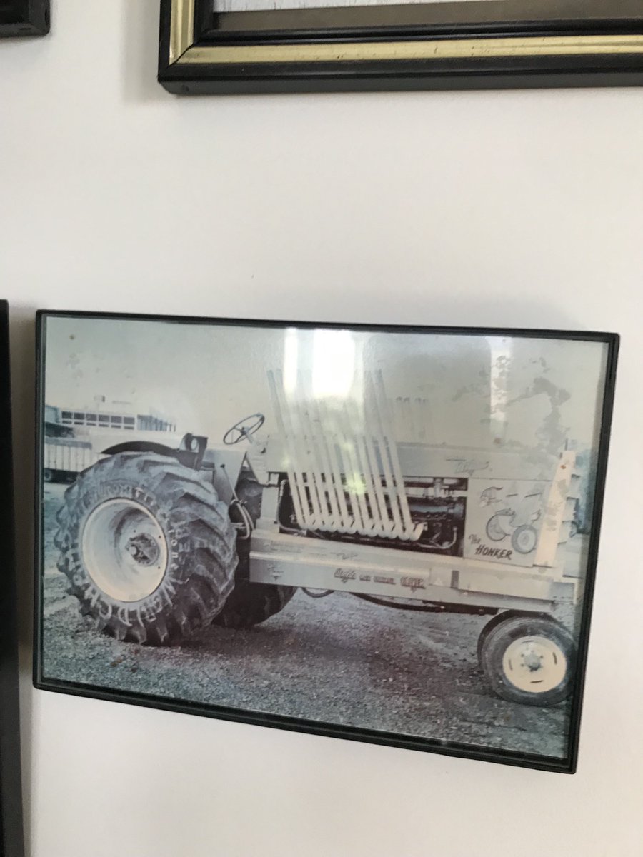 Put this and 2 other tractors on a flat bed semi with my motorcycle and off we went to Florida for the first tractor pull. 2 kids 20 years old in charge had 40 dollars in my pocket the tractor owners paid for everything. This was early 70s