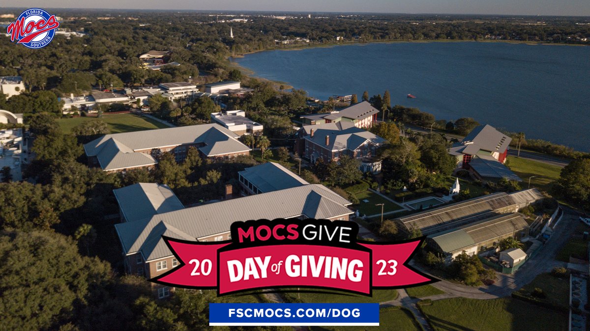 Today's the day!!!

Together, great things happen when #MocsGive on April 11-12! 👏 👏 🐍

🔗 dayofgiving.flsouthern.edu/fscathletics 
📅April 11-12
🕗8am  

#LetsGoMocs