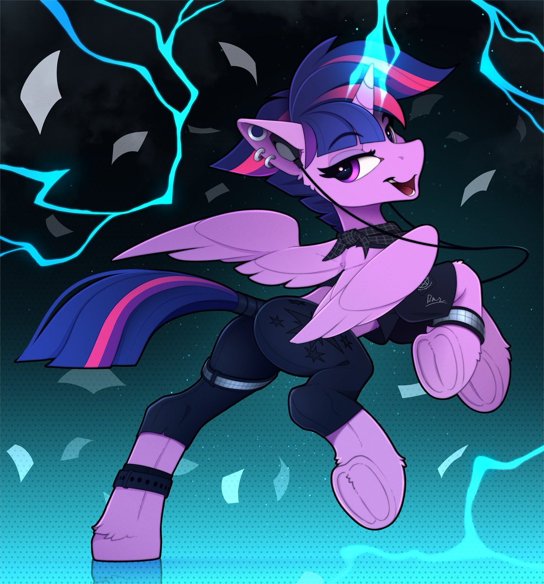 CalpainEqD's tweet image. Twilight also looks really good in black, eh?
Artwork is by @VadimYa35764635 (yakovlev)!
deviantart.com/yakovlev-vad/a…