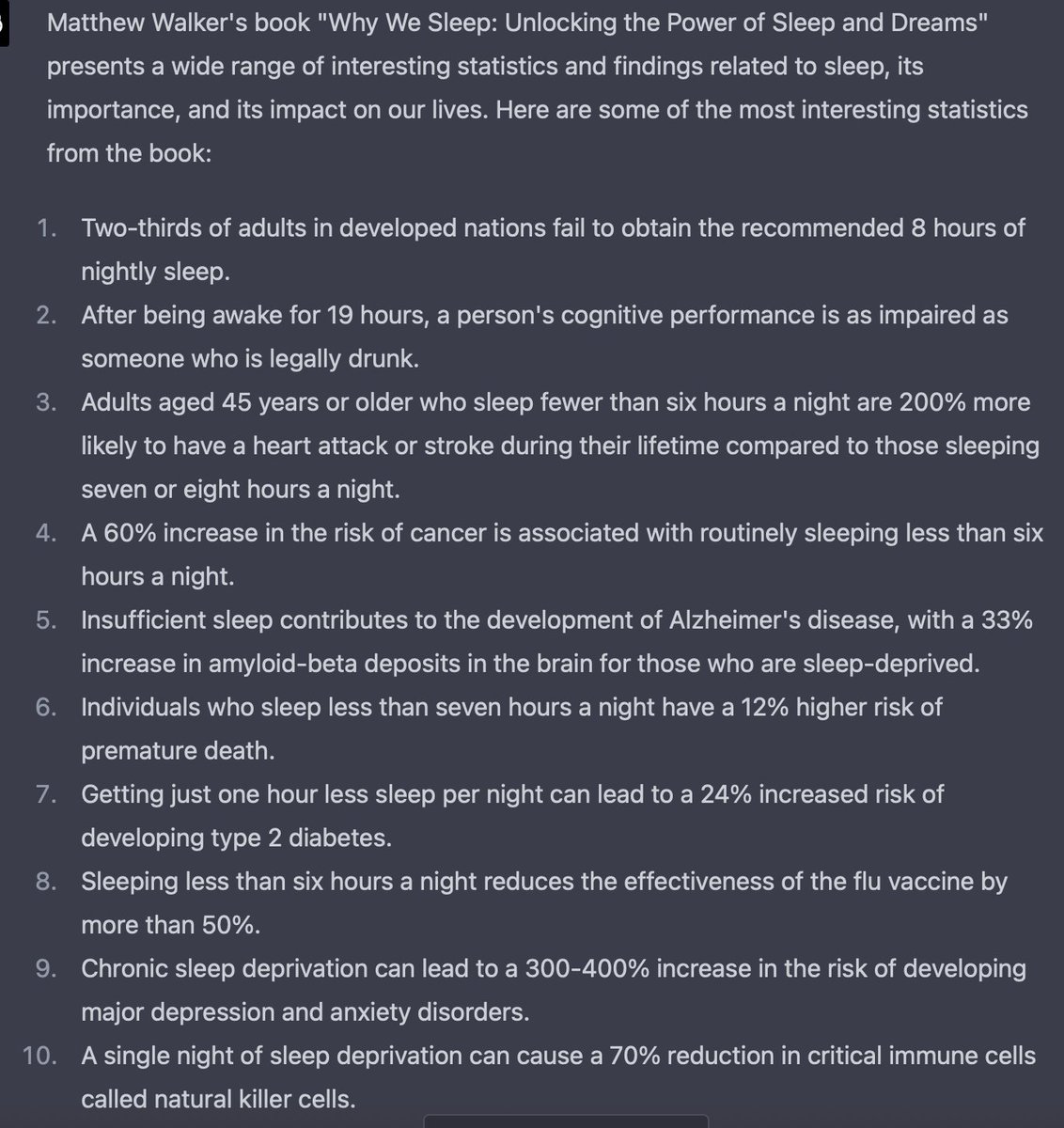 sleep motivation from <a href="/sleepdiplomat/">Matt Walker</a>