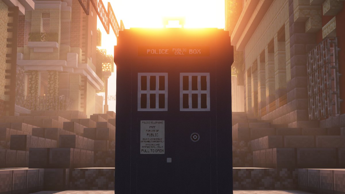 WhoCentralMC's tweet photo. The First Doctor's Interior and Exterior will be available for free at launch!
[#DoctorWho - #Minecraft - #MCDW] https://t.co/oIdQEcEIlF