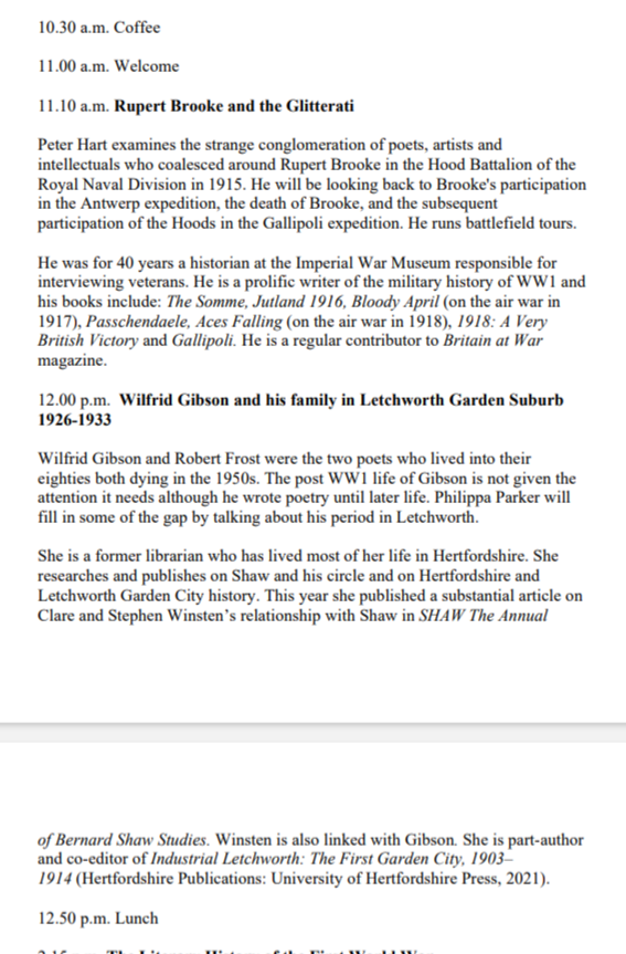 dymock_poets's tweet photo. We're looking forward to our Spring Meeting this Sat. 15th April, with @PeterHart1915 Philippa Parker, @drjanepotter @williamwootten and Tom Durham. The event will take place in Dymock. Please email clarechurch8@gmail.com to book your place. https://t.co/AuqWgCrroy