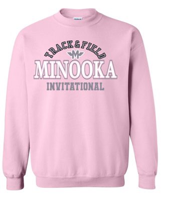 MinookaGTrack's tweet photo. The 2023 Minooka Girls Track &amp; Field Invite will take place this Friday night under the lights! Be sure to pick up some official licensed merchandise at the booth by the visitor bleachers. https://t.co/AxKD6xP5OP