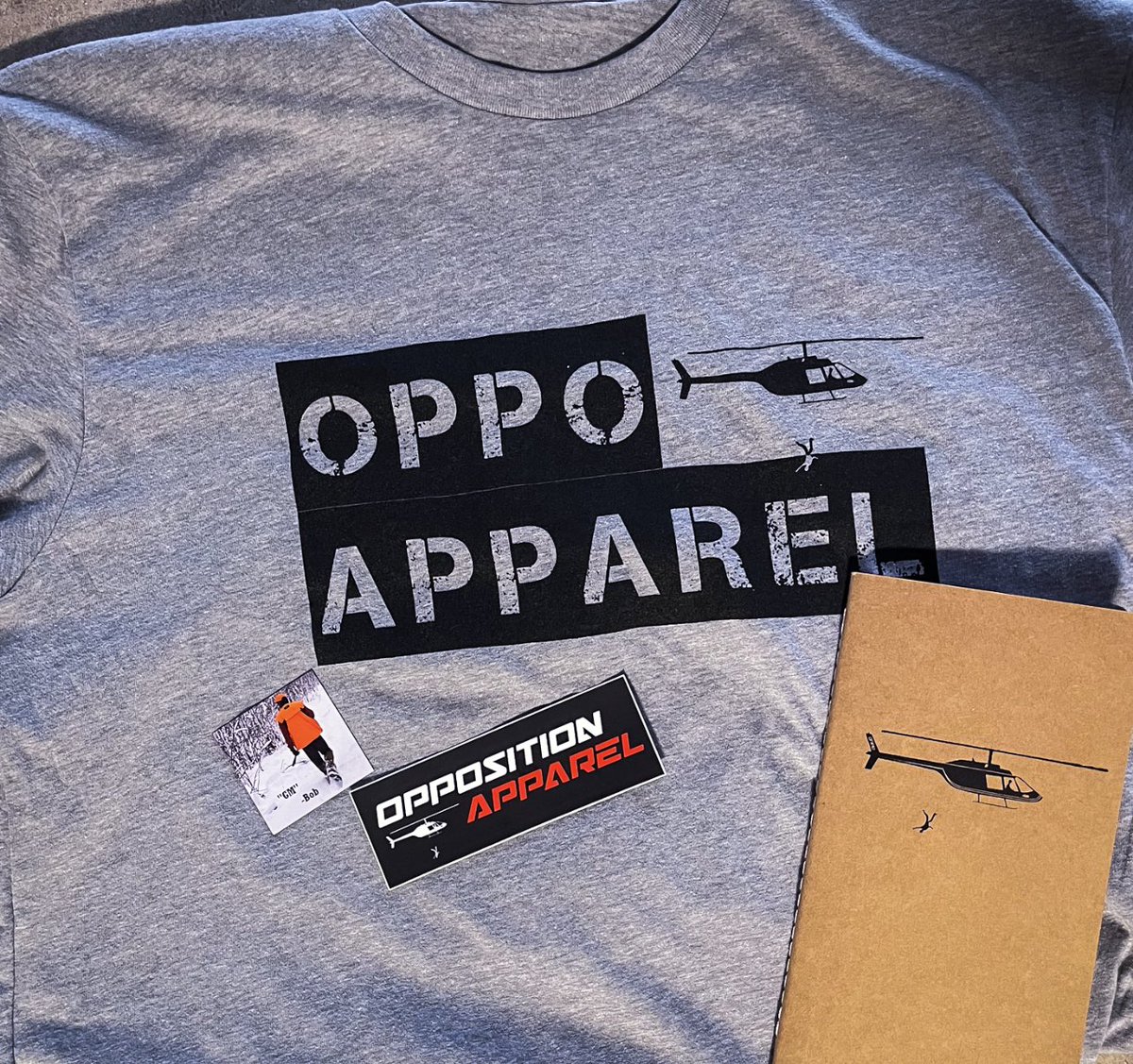 New stuff from @OppoApparel today!