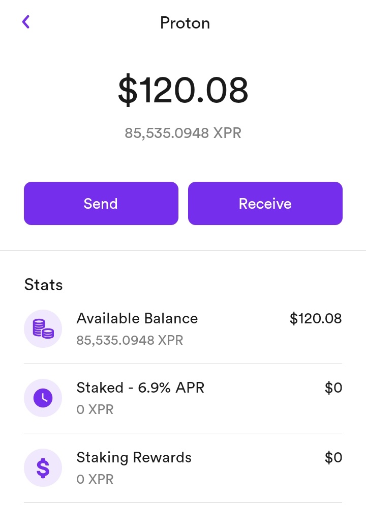 Lina_CryptoA's tweet photo. Hey #ProtonFam I made my first purchase of $XPR today after receiving my salary can anyone teach me how to stake? 

@ProtonXPR @HunterX_NFT @CrypFennecsXPR @PickyTrixie 

$XPR ⚛️ https://t.co/DcFuySuxzi