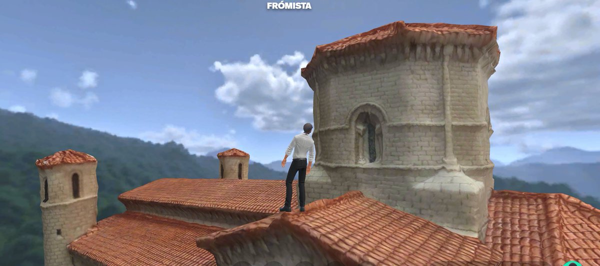 Mañana en Palencia.
Inspeccionando el cimborrio de la iglesia de San Martín de Tours en Frómista para curso #MetaversoDidáctico y #STEAM en el <a href="/CFIE_PALENCIA/">CFIE_PALENCIA</a>  Palencia.