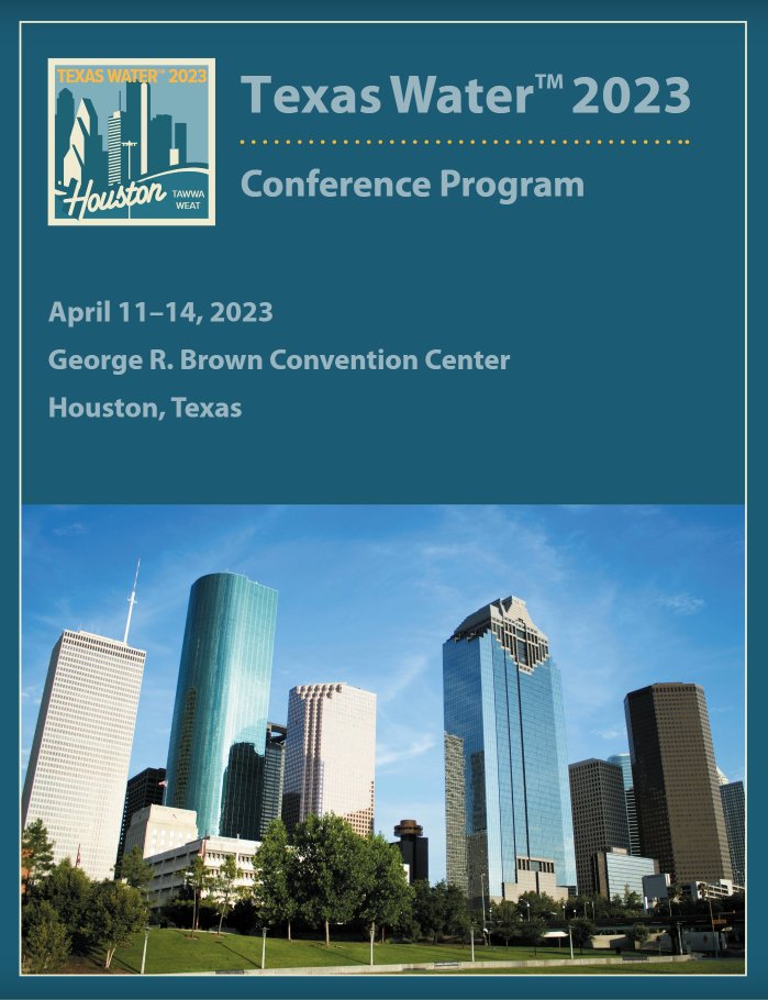 We look forward to seeing everyone tomorrow for #TexasWater 💧 #HouWater #ValueWater