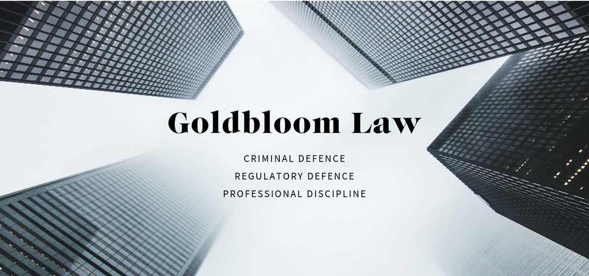Goldbloom Law is hiring an associate for a mixed criminal defence and professional discipline practice. Posting here: linkedin.com/jobs/view/3557…
