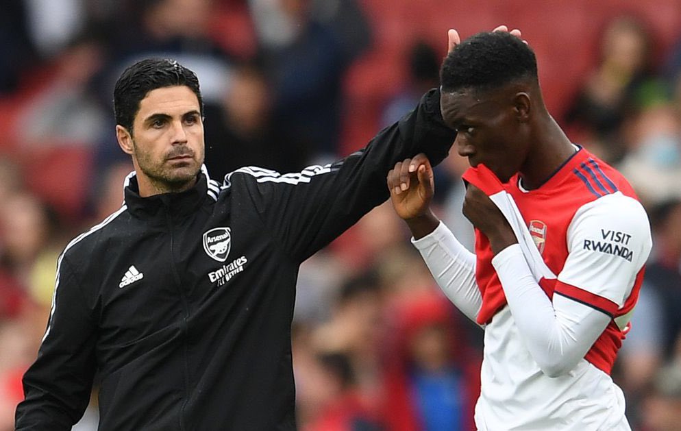 afcstuff's tweet photo. 🚨 Folarin Balogun is nearing the last two years of the deal he signed in 2021 & does NOT plan to extend those terms, which is no reflection of his feelings towards Arsenal but rather the situation. It is a stance influenced by the fact that major European sides - including AC Milan, Inter Milan, Marseille, Monaco & RB Leipzig - are in pursuit & they can offer a starting berth, with the chance to test himself in a new environment on a permanent basis said to carry appeal. [@TheAthleticFC] #afc