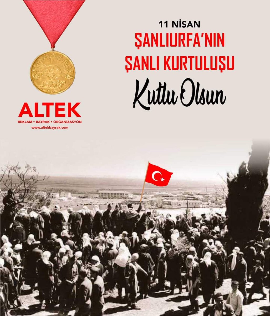 ahmetkalkan63's tweet photo. Memleketimiz #Şanlıurfa'nın düşman işgalinden kurtuluşunun 103. yılında tüm şehitlerimizi saygı ve rahmetle anıyorum.
 🇹🇷
#Şanlıurfa https://t.co/DWufYaHCWi