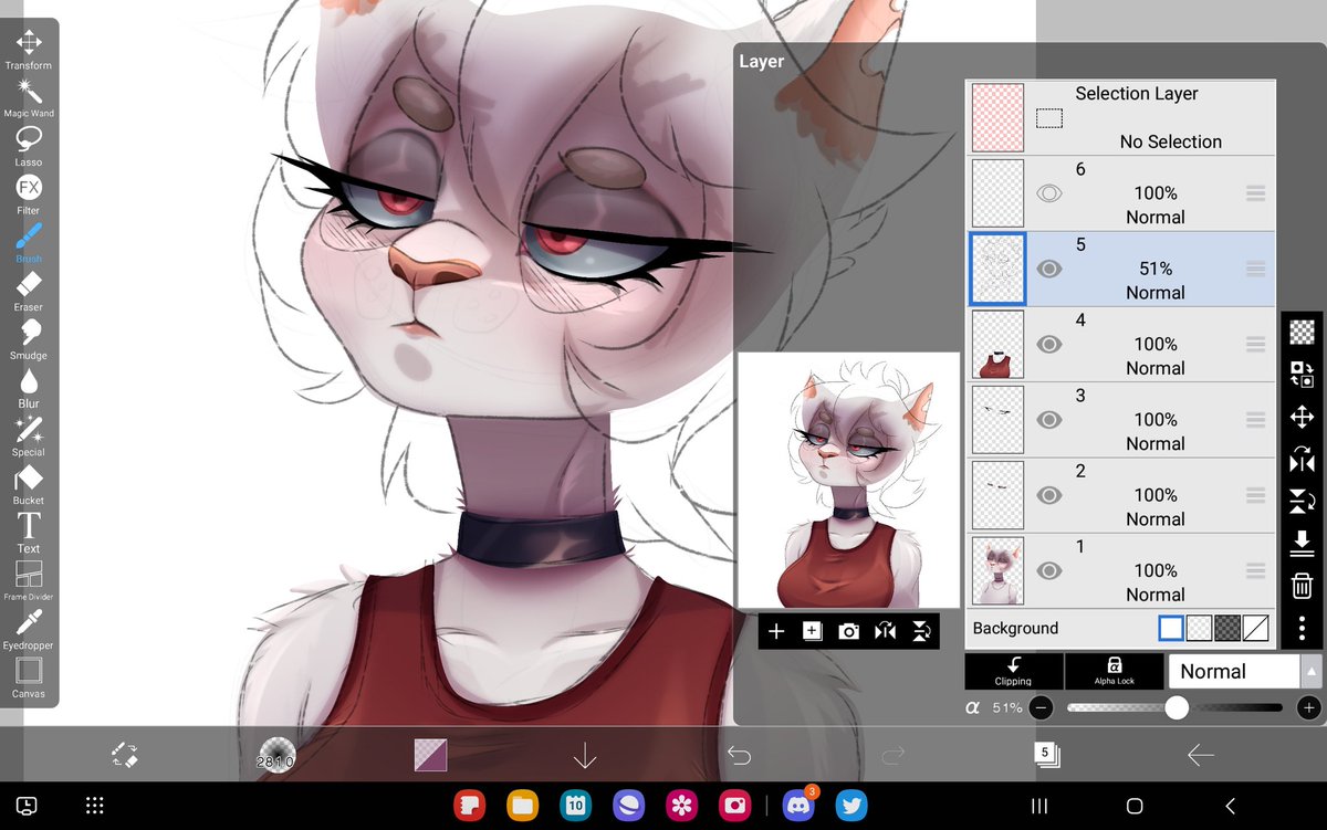 PunkratzG's tweet photo. I wasn't planning on finishing this 
#furry #furryart #oc #originalcharacter https://t.co/r8BkaKfgbI