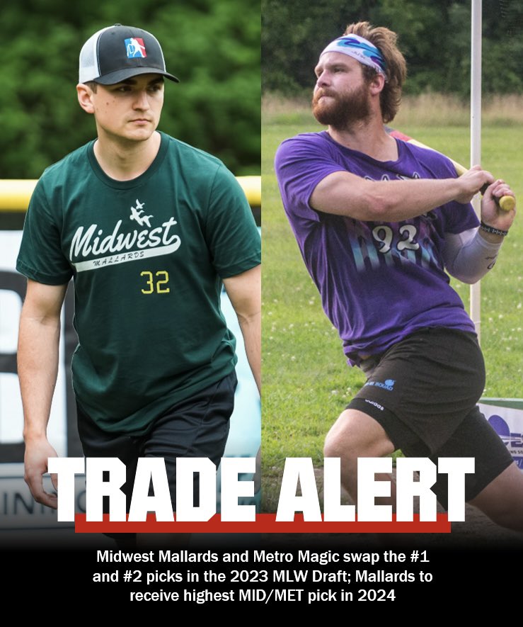 MLW Wiffle Ball on Twitter "TRADE ALERT! Mallards and Magic swap picks
