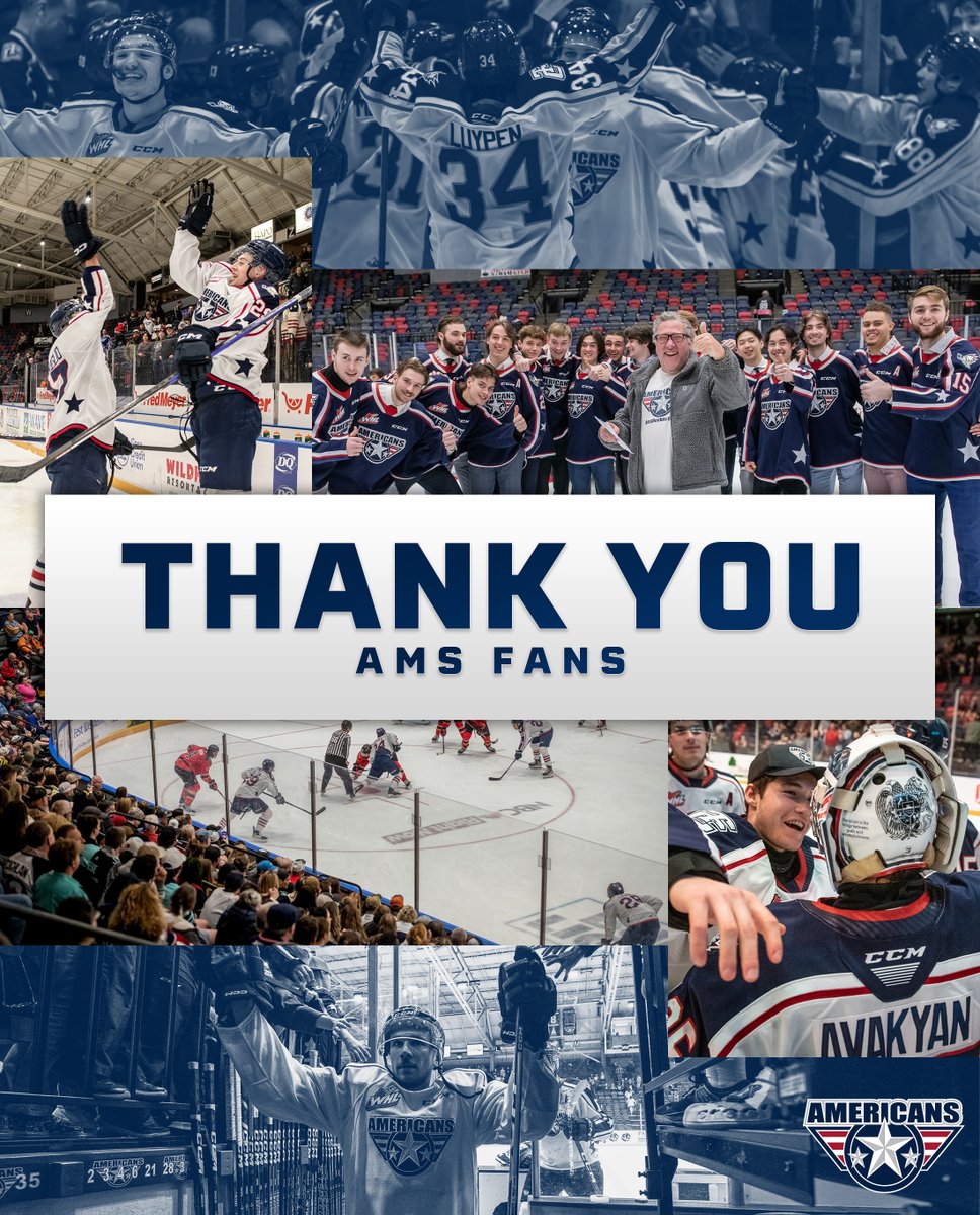 This was an incredible season and we had so much fun along the way.

Thank you to our fans for all their support.

💙❤️️

#AmsNation