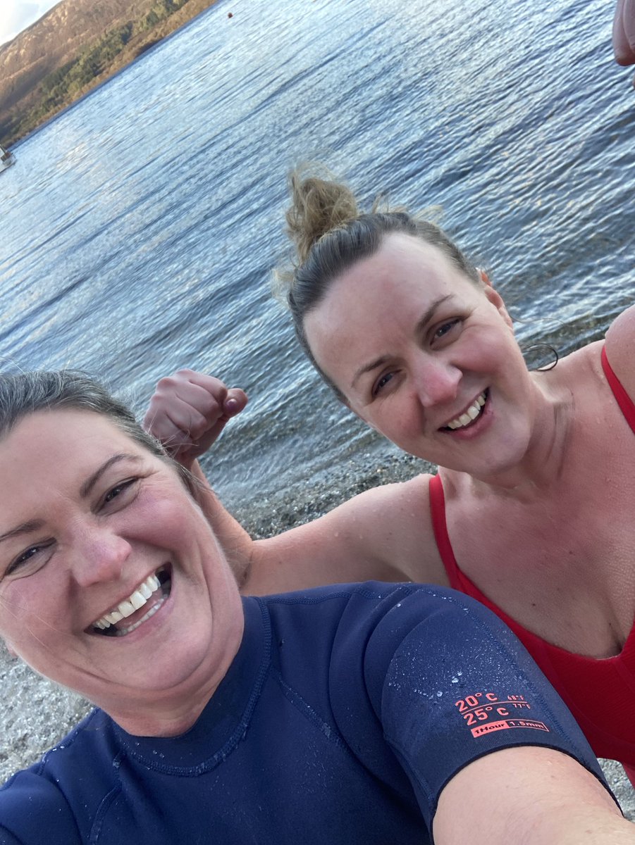 AilsaDollard's tweet photo. Met up with an amazing woman today and wonderful friend and we went swimming @Sandra_Gettings @lovelochlomond #friendship #WomenEmpowerment dam it was cold !!!! https://t.co/BFKNsKR3J7