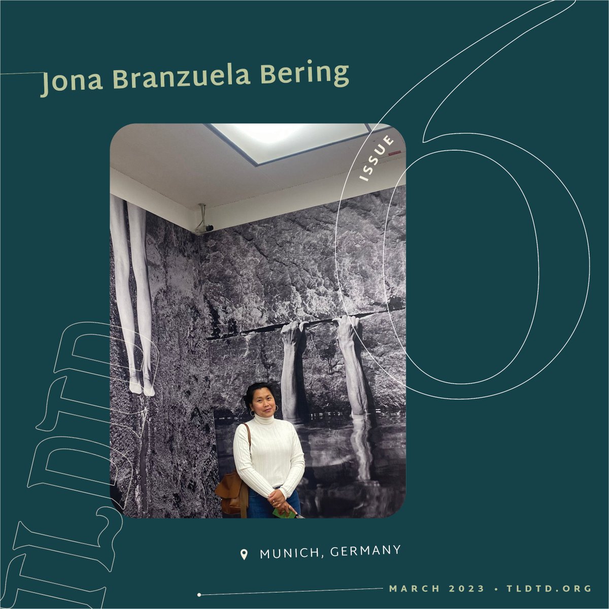 I would
not

reply

the consulate’s question
with a canned answer,
brined in my brown tongue
for months, by Kalawisan,
in the confines of my tiny room.

Two Poems by Jona Branzuela Bering
tldtd.org/poet/jona-bran…