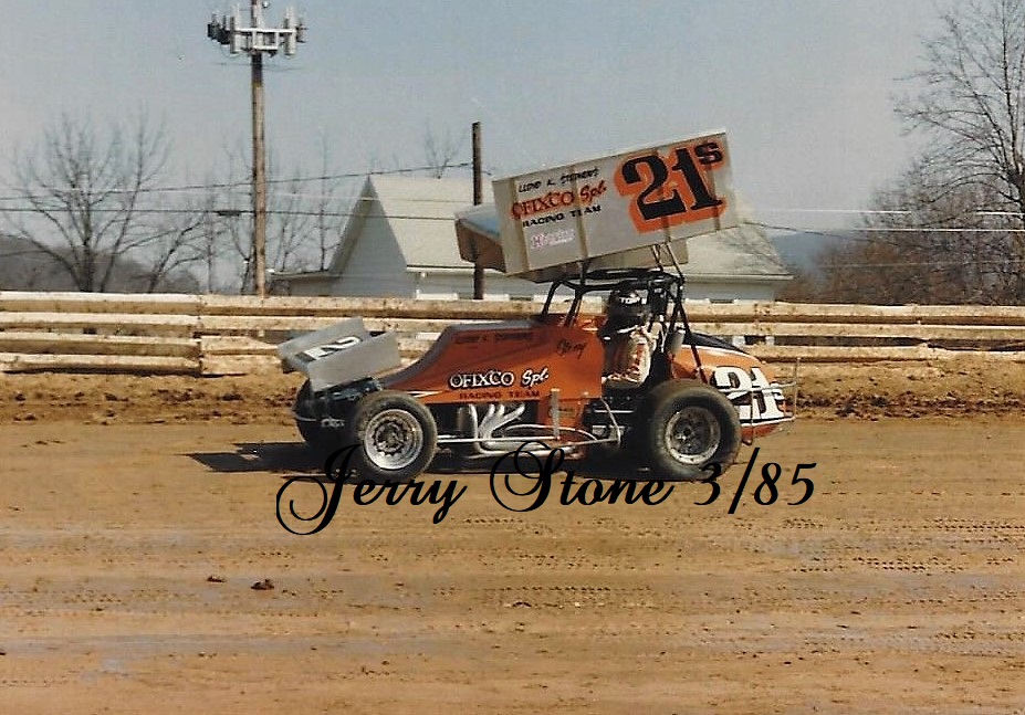 Jerry Stone 3/1985 #speedpalace #portroyalspeedway #dirttrack #sprintcar