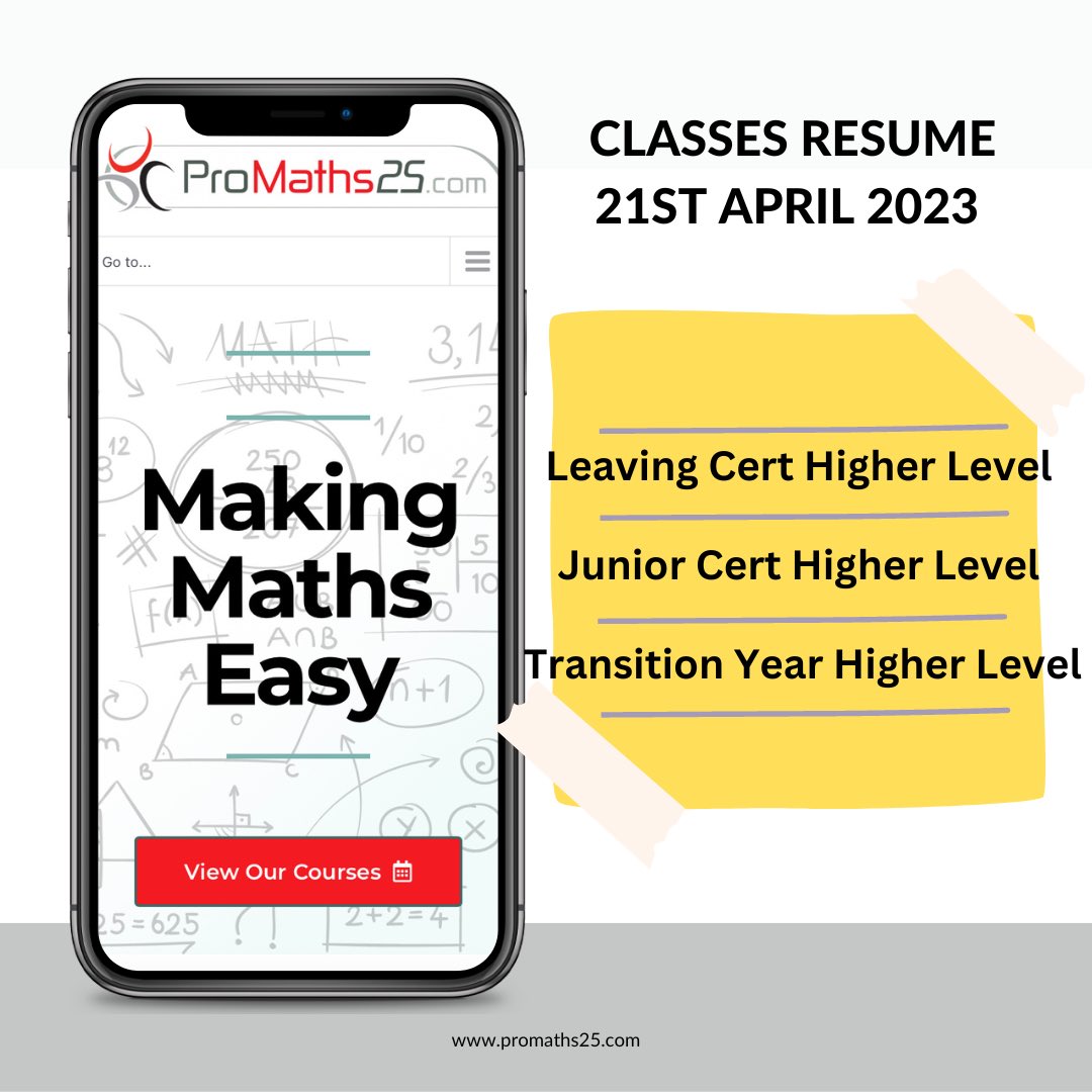 ProMaths25's tweet image. linktr.ee/promaths25