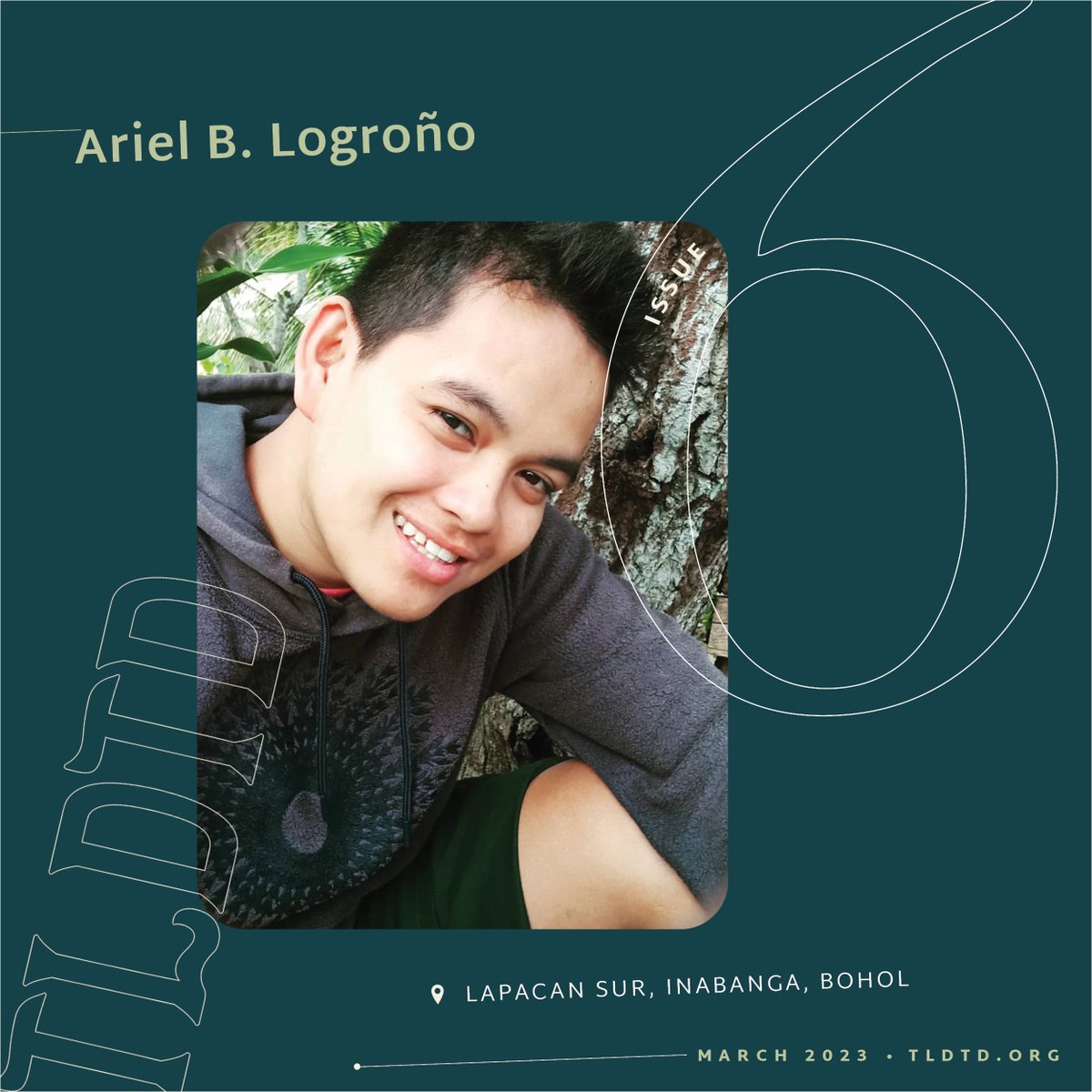 Inig ka hinog sa nangka
mokuyanap ang alimyon niini sa kabalayan
diin tilawan siya sa libak sa mga silingan
'Humotang hinog, uy!'
'Tam-isog baho, da!'
'Dagko tingali rog lusok!'

Duha ka Balak by Ariel B. Logroño
tldtd.org/poet/ariel-b-l…