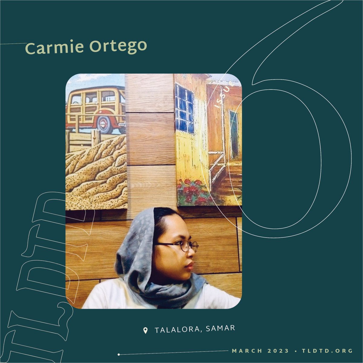 Ang bawat retaso,
bawat yugto nitong nag-iisang buhay mo,
halos napakadaling isuko sa kawalang-
kibo.

“Sapagkat hindi nga sine ang buhay” by Carmie Ortego
tldtd.org/poet/carmie-or…