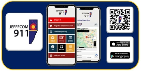 JeffcoColorado's tweet photo. Jeffcom dispatches for 24 police, fire, and emergency medical agencies in Jefferson County. The @jeffcom911co mobile app allows users to register for #LookoutAlert emergency notifications, report non-emergencies, request records, view mapping resources, and more. #Jeffco 

1/ https://t.co/cES7tNSEpx