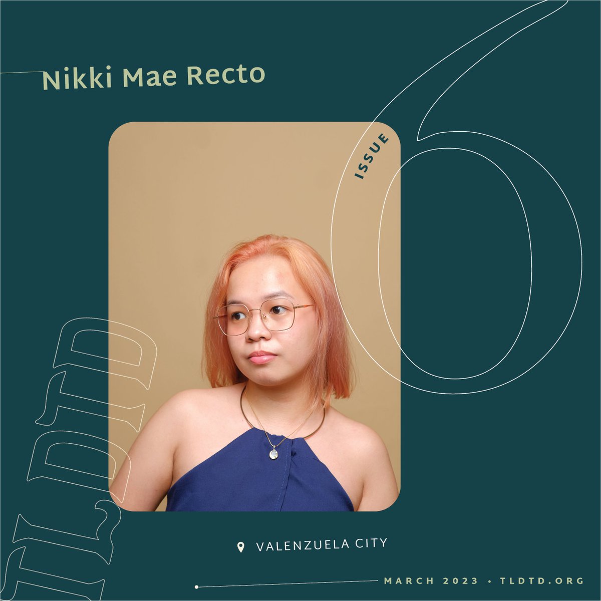 Wala bang magsasabi kung saang parte ng katawan siya nabiyak at dumugo, kung tinatawag niya ba ako habang nalalaslasan siya ng hininga? Hindi ako pinatutulog ng napakaraming posibilidad.

“Timmie (o, Respawn)” by Nikki Mae Recto
tldtd.org/poet/nikki-mae…