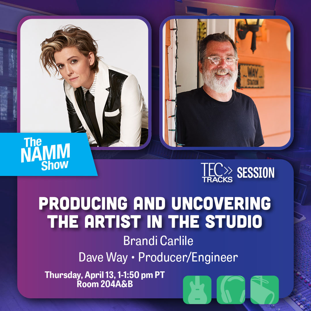 I’m excited to be talking to the amazing Brandi Carlile about her music and producing career.