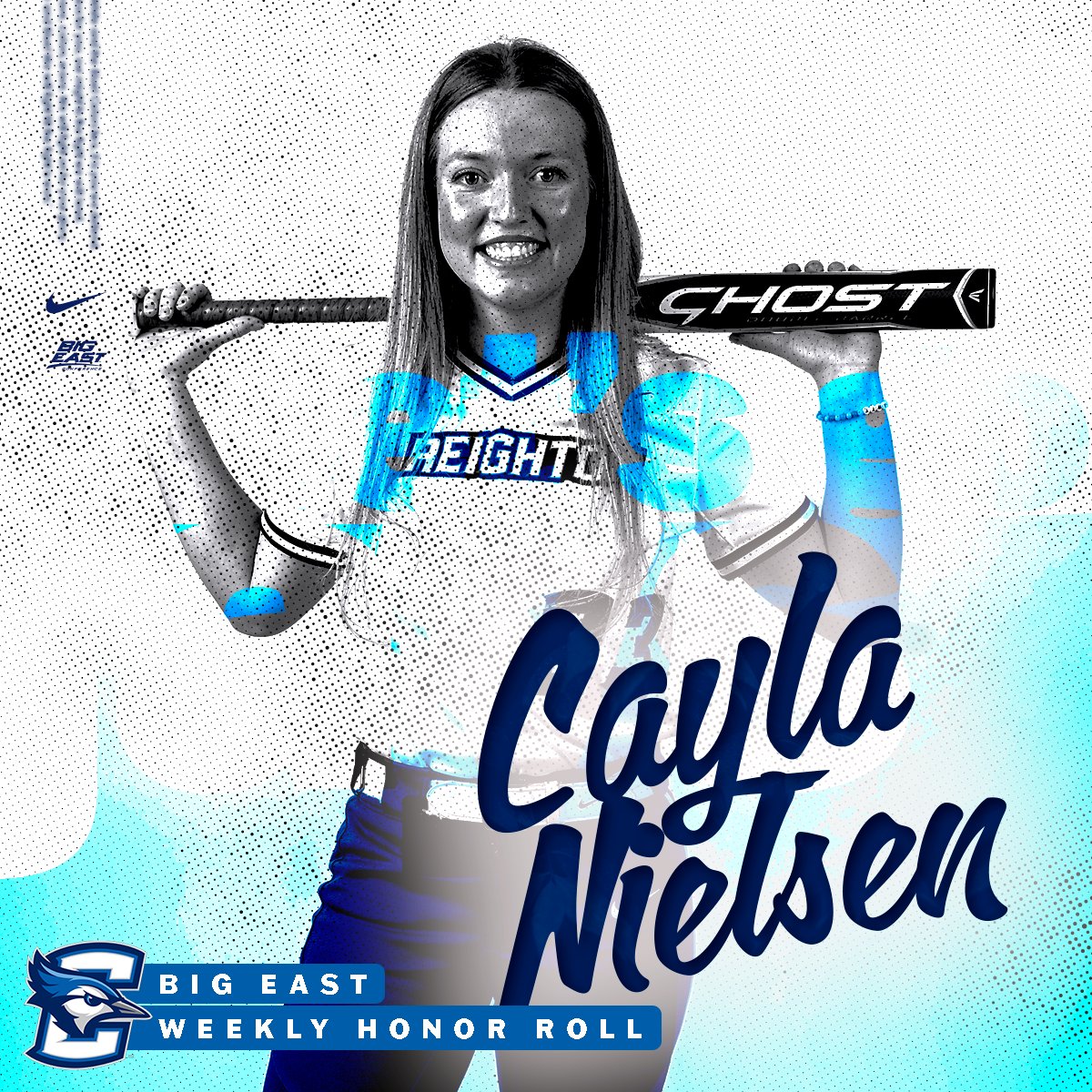👏 Congratulations to Cayla Nielsen on earning a spot on the BIG EAST Weekly Honor Roll!! 

#GoJays x <a href="/CayNielsen/">Cayla</a>