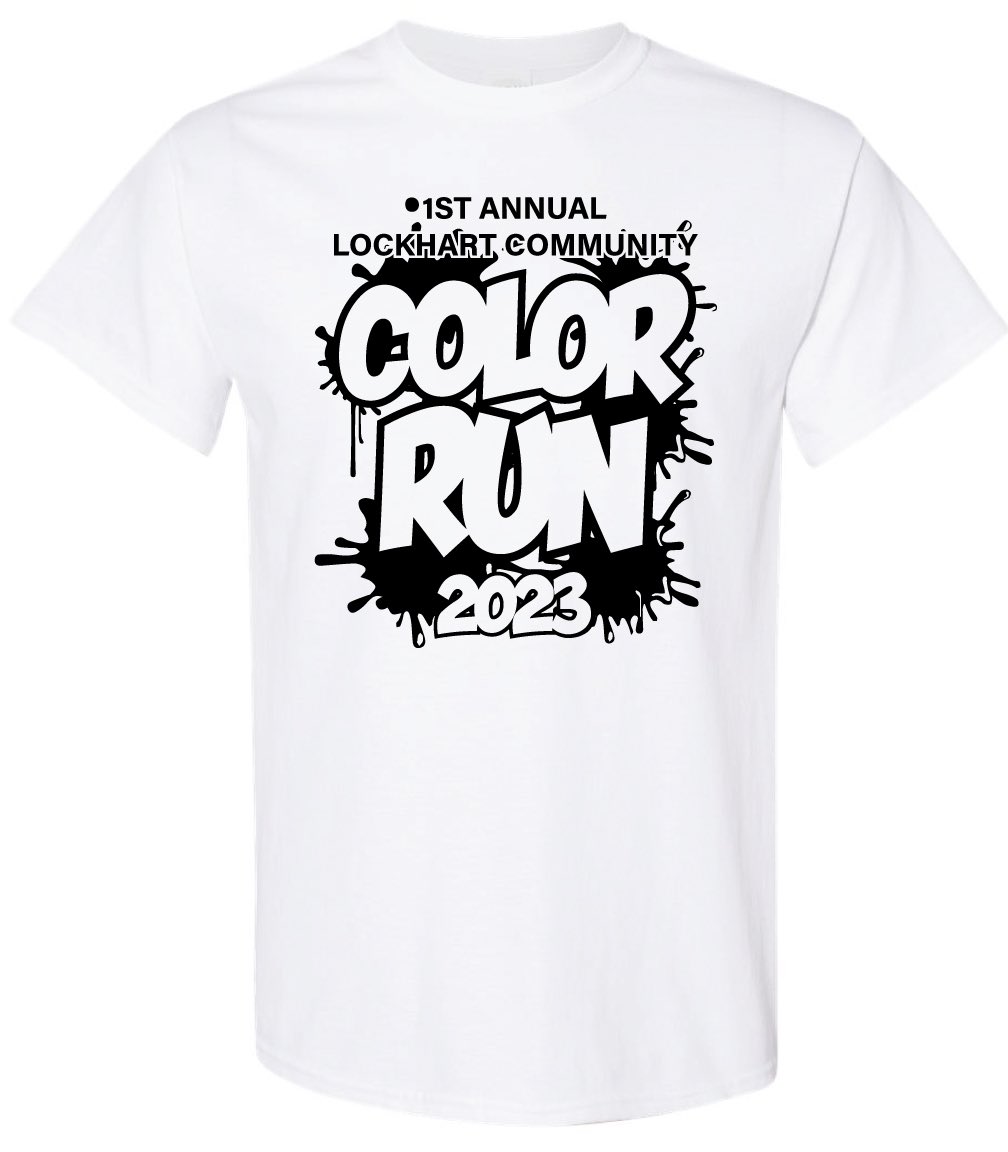 Emilyne Rogan (@em_rogan) on Twitter photo Come join us on Saturday, April 29th for the Community Color Run! Register by the 14th to guarantee a free t-shirt. You can also show up the day of the race to register if needed. This is open to everyone in our community! Come have some fun with us! ❤️🧡💛💚💙💜 #LoveMyLISD Come join us on Saturday, April 29th for the Community Color Run! Register by the 14th to guarantee a free t-shirt. You can also show up the day of the race to register if needed. This is open to everyone in our community! Come have some fun with us! ❤️🧡💛💚💙💜 #LoveMyLISD