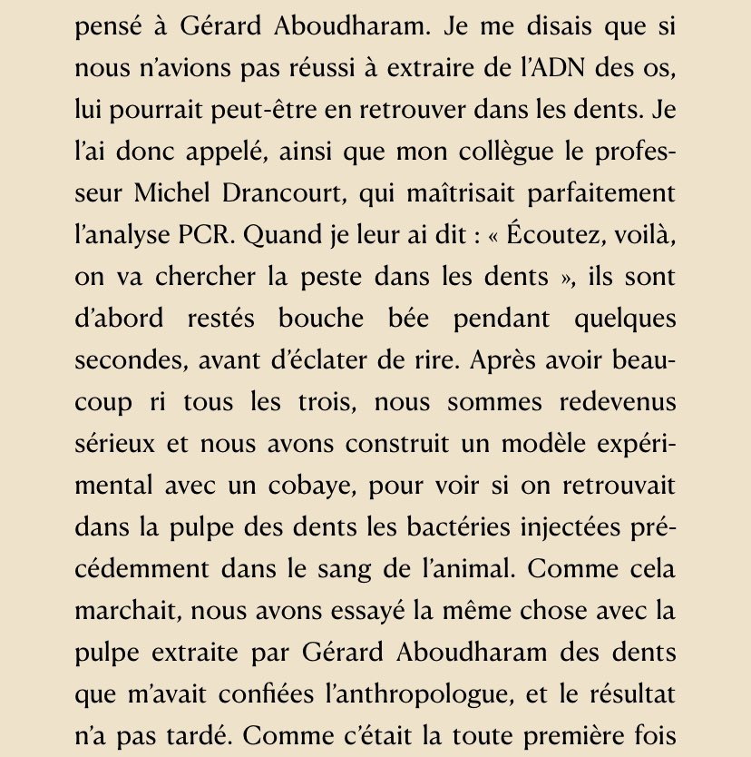 AlexSamTG's tweet photo. On m'a montré quelques petites pages de l'autobiographie de Didier Raoult. J'ai tenu à creuser ces éléments par curiosité. Je vais vous résumer un peu ce que j'ai trouvé. 
En gros, Thomas Gilbert serait un scientifique raté et pas reconnu...
⬇️⬇️⬇️ https://t.co/oBWsYH0Y1y