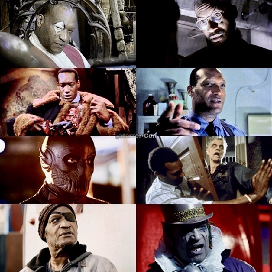 Which is your favourite @TonyTodd54 (not exclusive to the roles pictured here), any why?

#TonyTodd #Candyman #Kurn #StarTrek #Babylon5 #Zoom #Darksied #FinalDestination #NightOfTheLivingDead #Djinn #Wishmaster #JohnnyValentine #TheRock #TheFlash #TheCrow #TheXFiles #StargateSG1