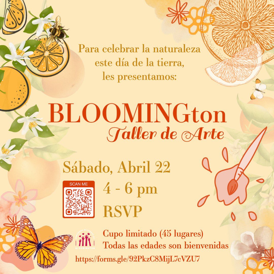 Taller de Arte Gratis para la comunidad! Celebraremos el día de la tierra con la comunidad en una sesión de pintura de acuarela de la naturaleza! Si esto le interesa confirme su asistencia antes del 15 de abril, ya que los lugares son limitados. Todas las edades son bienvenidas!