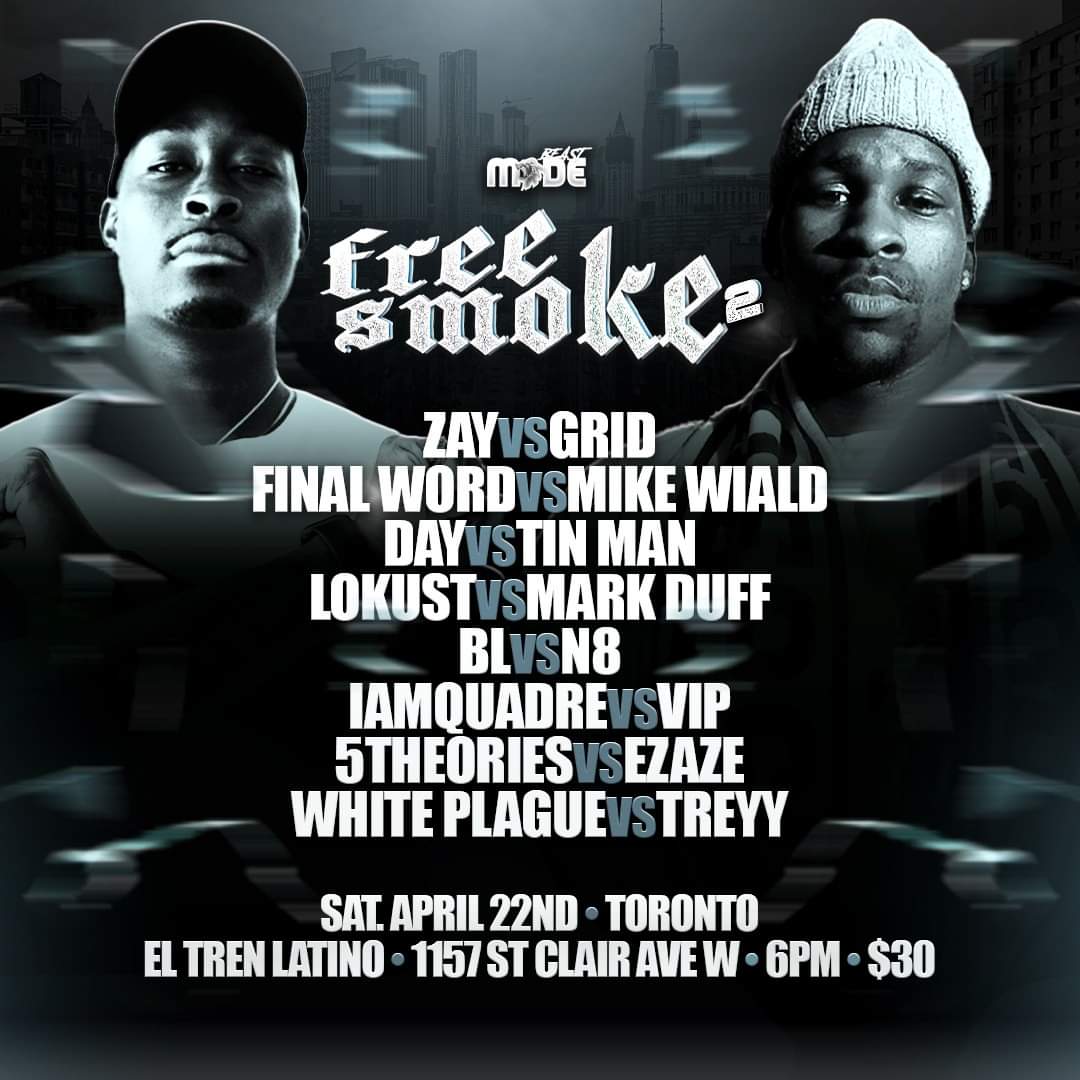 Beastmodebattle's tweet photo. FREE SMOKE 2 https://t.co/zebJr87waB